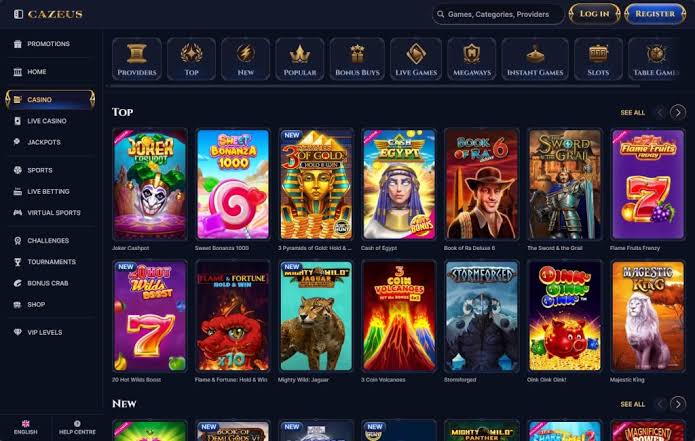 Versione mobile del sito di Cazeus Casino: funzionalità e vantaggi